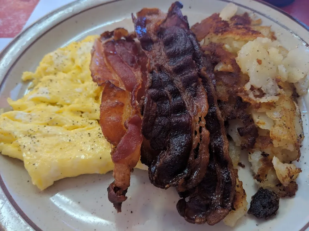 Eggs and Bacon Egg and Cheese