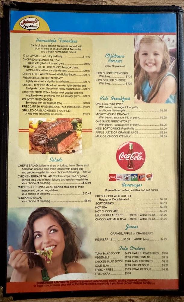 Johnny's Egg House Menu image 4